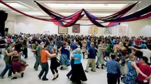 Large Room with dancers